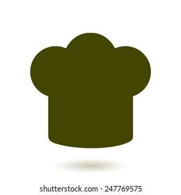 Chef hat sign icon. Hat cooking symbol.