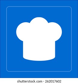 Chef hat sign icon. Hat cooking symbol.