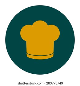Chef hat sign icon. Hat cooking symbol.