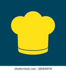 Chef hat sign icon. Hat cooking symbol.