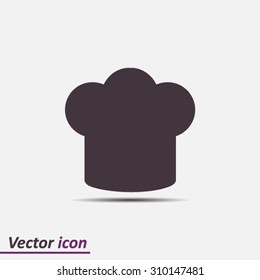 Chef hat sign icon. Hat cooking symbol.