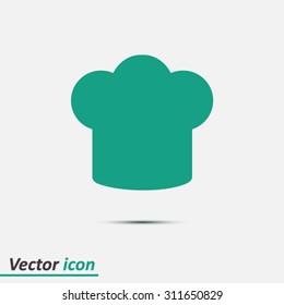 Chef hat sign icon. Hat cooking symbol.