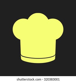 Chef hat sign icon. Hat cooking symbol.
