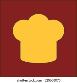Chef hat sign icon. Hat cooking symbol.