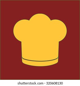 Chef hat sign icon. Hat cooking symbol.