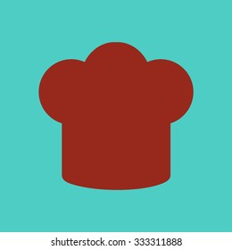 Chef hat sign icon. Hat cooking symbol.