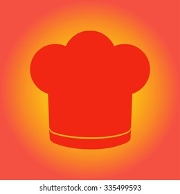 Chef hat sign icon. Hat cooking symbol.