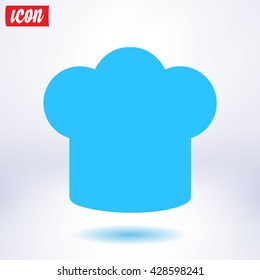 Chef hat sign icon. Hat cooking symbol.