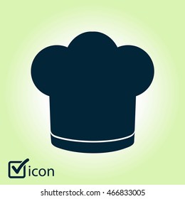 Chef hat sign icon. Hat cooking symbol.