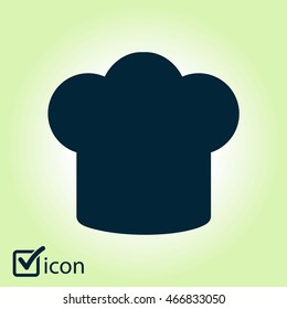 Chef hat sign icon. Hat cooking symbol.
