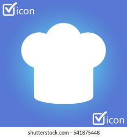 Chef hat sign icon. Hat cooking symbol.