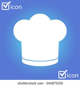 Chef hat sign icon. Hat cooking symbol.