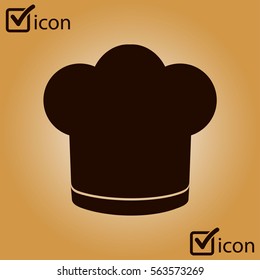 Chef hat sign icon. Hat cooking symbol.