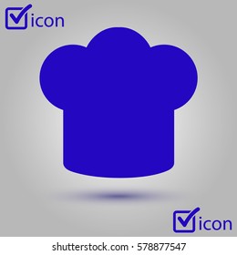 Chef hat sign icon. Hat cooking symbol.