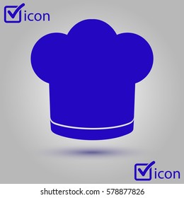Chef hat sign icon. Hat cooking symbol.