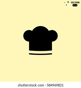 Chef hat sign icon. Cooking symbol.