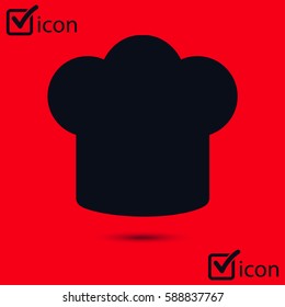 Chef hat sign icon. Hat cooking symbol.