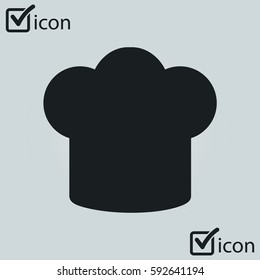 Chef hat sign icon. Hat cooking symbol.