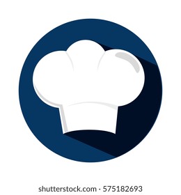 chef hat silhouette icon