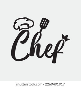 chef hat spatula svg digital cut files