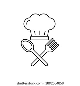 Chef Kitchen Utensils Vector Icon Stock Vector (Royalty Free) 363679211