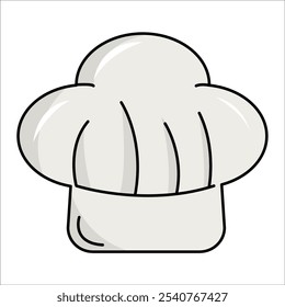 chef hat with spoon, chef hat icon, chef hat