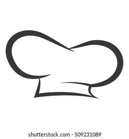 chef hat uniform isolated icon vector illustration design