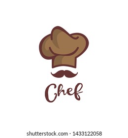 chef hat with unique concept for logo design or icon. learning by cooking logo. Online cooking classes, step by step classes. cooking courses. product previews, reviews and displays.