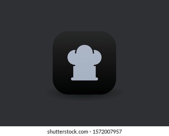 Chef Hat - Vector App Icon