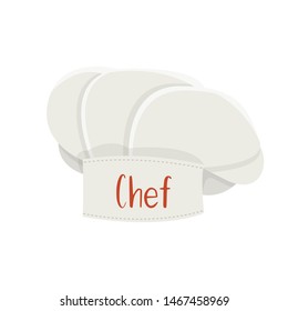 Chef hat vector design illustration isolated on white background