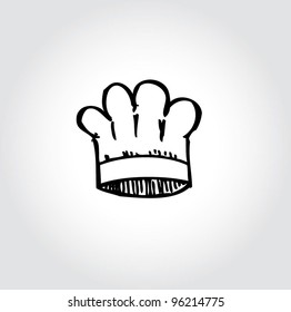 Chef Hat Vector Doodle