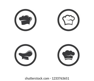 Chef hat vector icon
