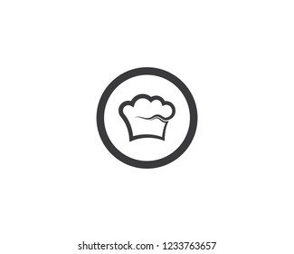 Chef hat vector icon