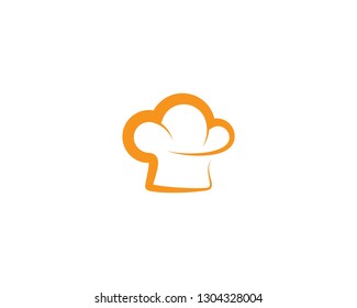 Chef hat vector icon