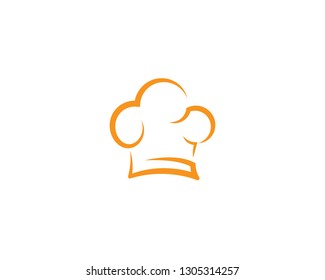 Chef hat vector icon