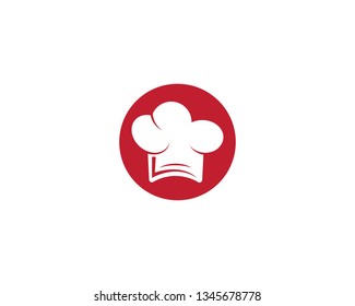 Chef hat vector icon