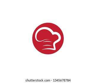 Chef hat vector icon