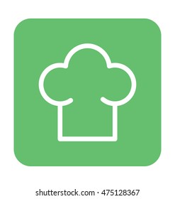 Chef Hat  Vector Icon