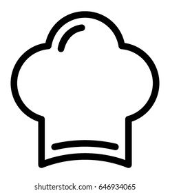 Chef Hat Vector Icon