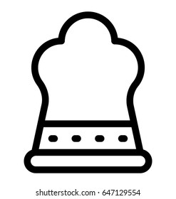 Chef Hat Vector Icon