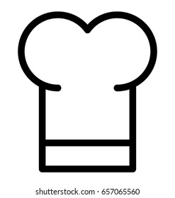 Chef Hat Vector Icon