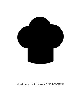 Chef hat vector icon. Cooking hat illustration vector icon. Kitchen logo. Culinary chef icon. Design web icon
