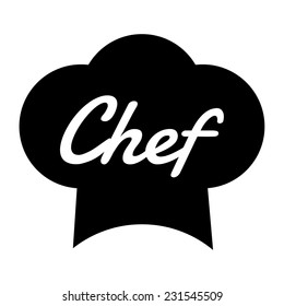 Chef hat, vector illustration
