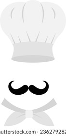 Chef hat Vector image or clipart
