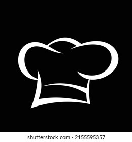 Chef Hat Vector Logo Design Template