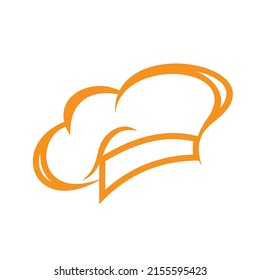Chef Hat Vector Logo Design Template