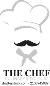 chef hat vector logo. chef hat logo vector illustration. restaurant logo. cooking logo