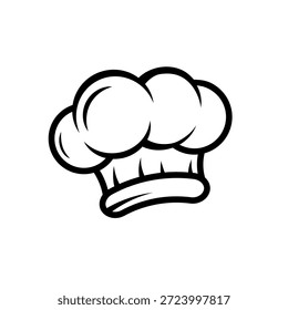 chef hat vector logo. chef hat logo vector illustration. restaurant logo. cooking logo