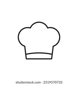 Chef hatline icon. vector illustration. EPS10