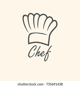 Chef hats design elements vector image